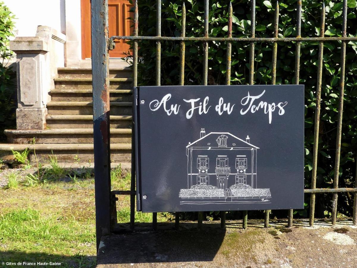 Au Fil Du Temps Bed and Breakfast Fougerolles-Saint-Valbert Εξωτερικό φωτογραφία